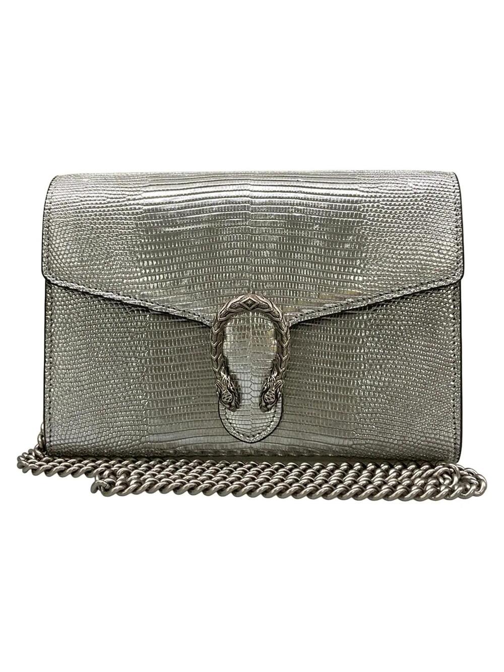 Gucci Dionysus Silver Leather Other #346096G13B